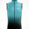 Althea Cycling Gilet Black/Teal - Women's