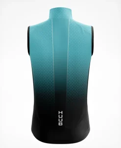 Althea Cycling Gilet Black/Teal - Women's