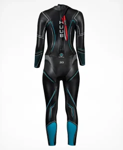Aura 2 Triathlon Wetsuit 3:3 Sky Blue - Women's