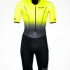 Commit Long Course Tri Suit Fluo Yellow - Men's