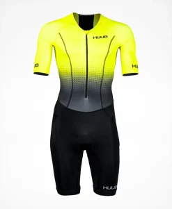 Commit Long Course Tri Suit Fluo Yellow - Men's
