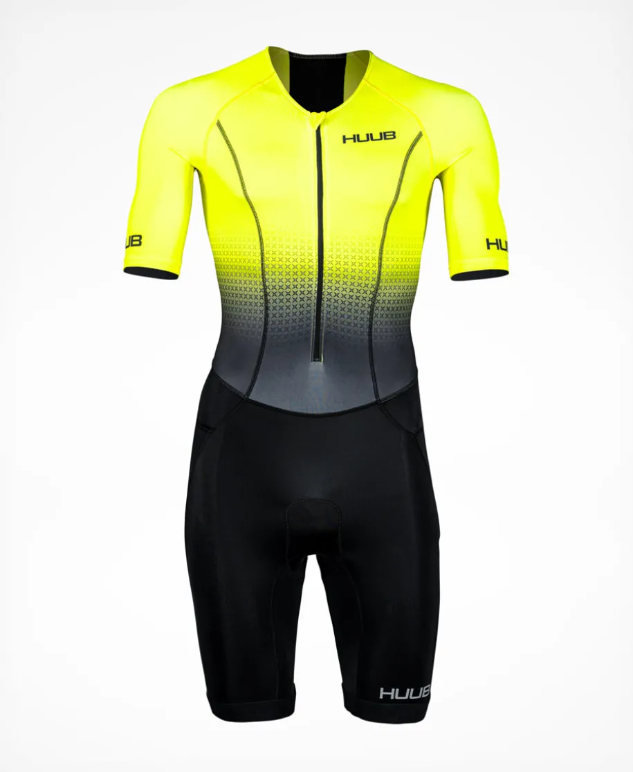 Commit Long Course Tri Suit Fluo Yellow - Men's