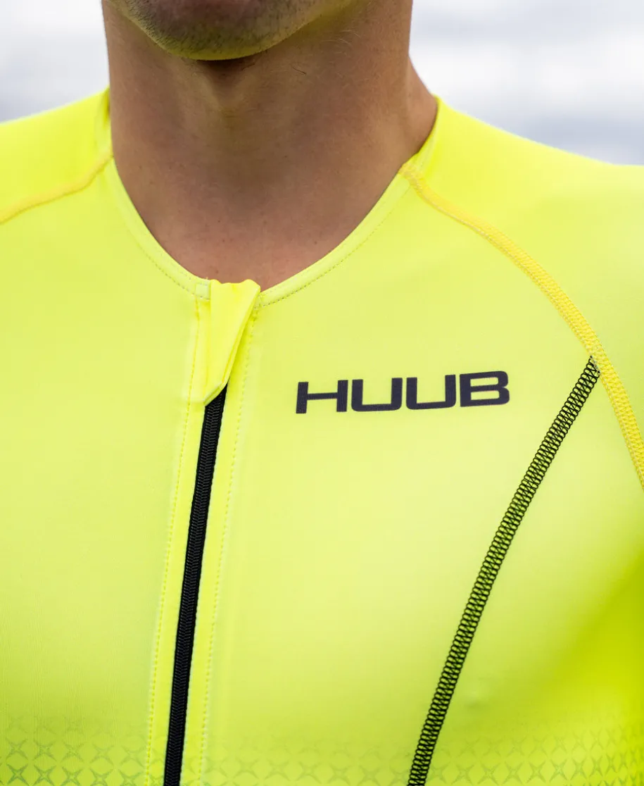 Commit Long Course Tri Suit Fluo Yellow - Men's