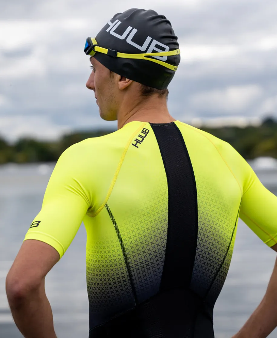 Commit Long Course Tri Suit Fluo Yellow - Men's