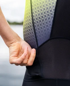Commit Long Course Tri Suit Fluo Yellow - Men's