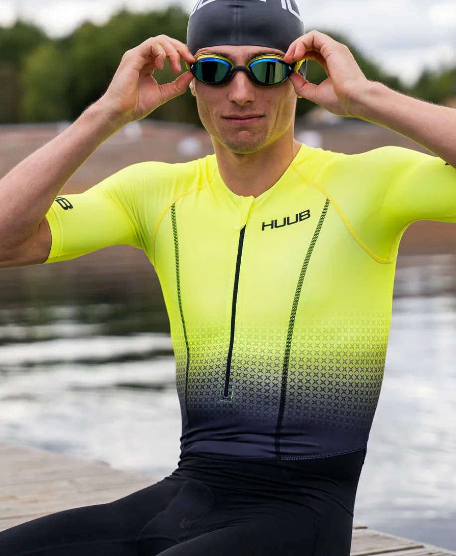 Commit Long Course Tri Suit Fluo Yellow - Men's
