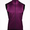 Core 4 Cycling Gilet Burgundy - Men's