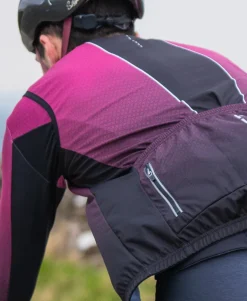 Core 4 Cycling Gilet Burgundy - Men's