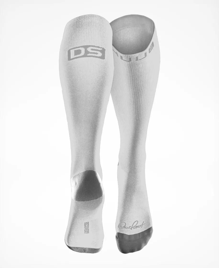 DS Compression Sock - White