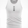 Essential Sleeveless Tech Baselayer - White