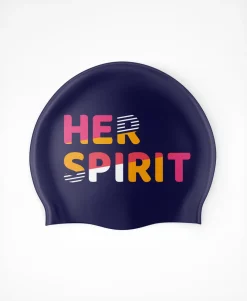 Her Spirit Swim Cap - Patchwork