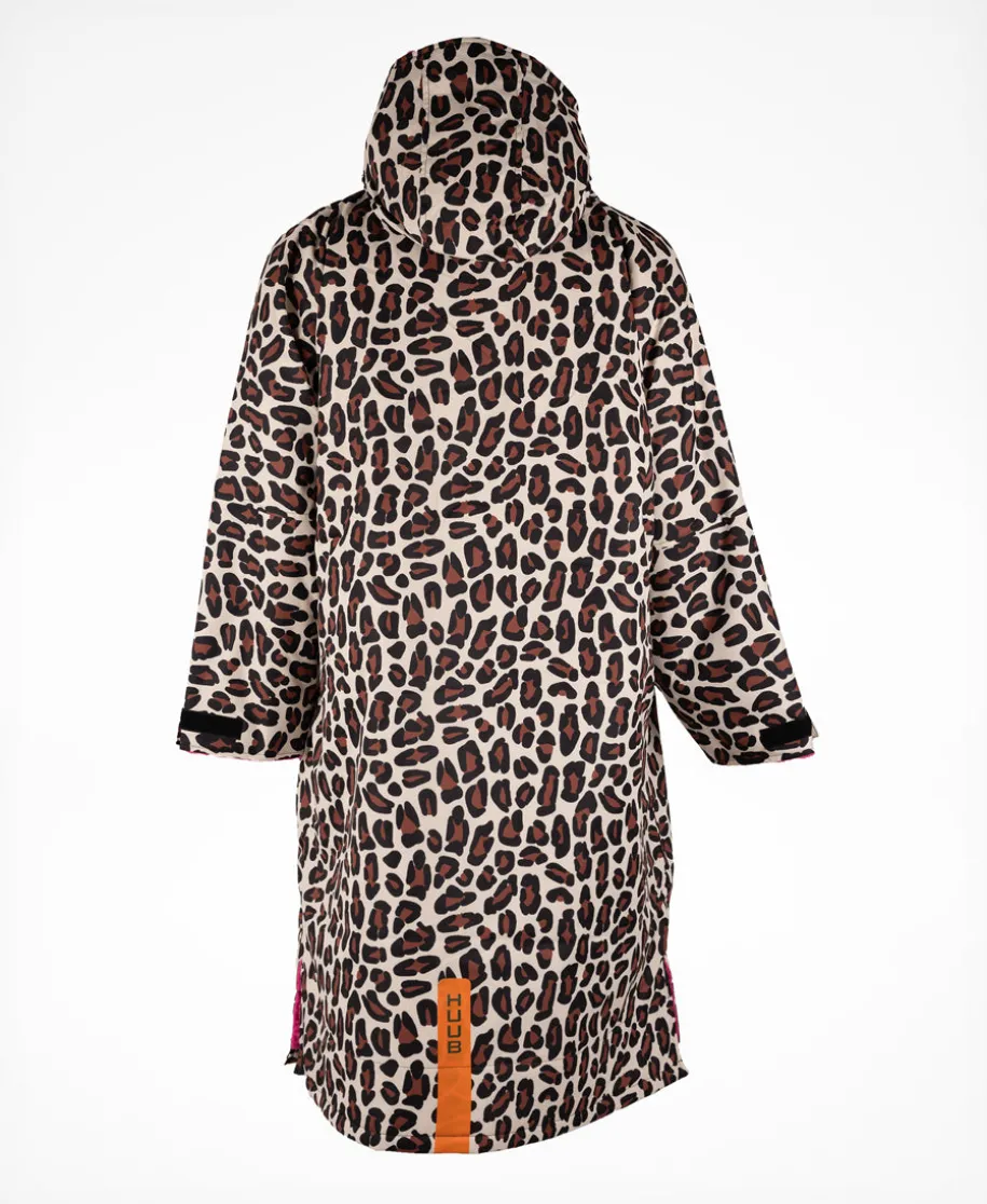 HUUB Changing Robe - Leopard Print / Pink