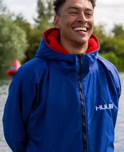 HUUB Changing Robe - Royal Blue and Red