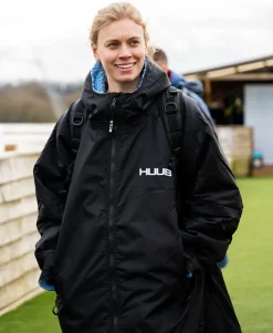 HUUB Changing Robe Black and Blue - XS/Junior