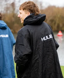 HUUB Changing Robe Black and Blue - XS/Junior