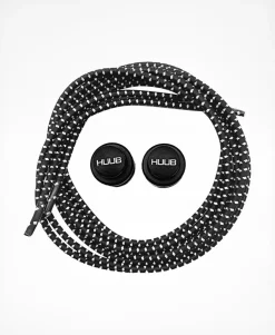 HUUB Elastic Laces with Locks - Black