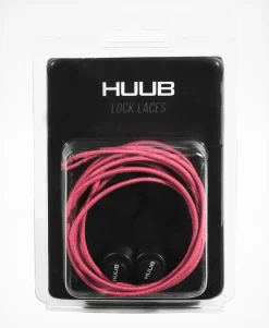 HUUB Elastic Laces with Locks - Coral