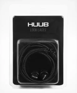 HUUB Elastic Laces with Locks - Black