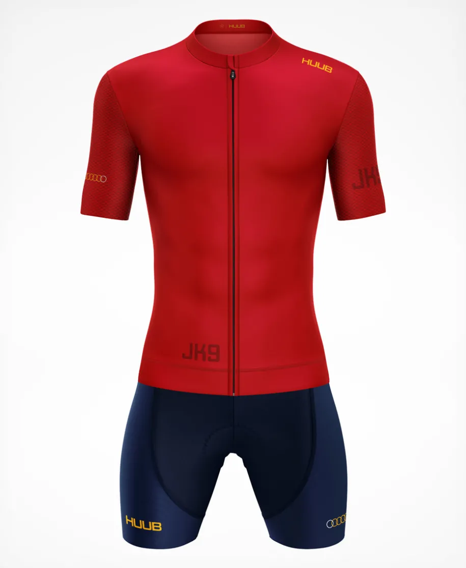 JK9 - Jason Kenny Short Sleeve Jersey Cherry Red - Men's