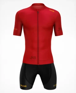 JK9 - Jason Kenny Short Sleeve Jersey Cherry Red - Men's