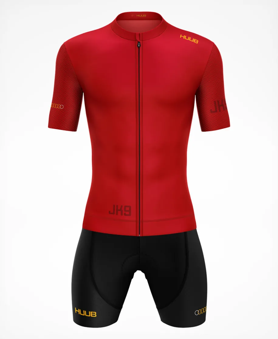JK9 - Jason Kenny Short Sleeve Jersey Cherry Red - Men's