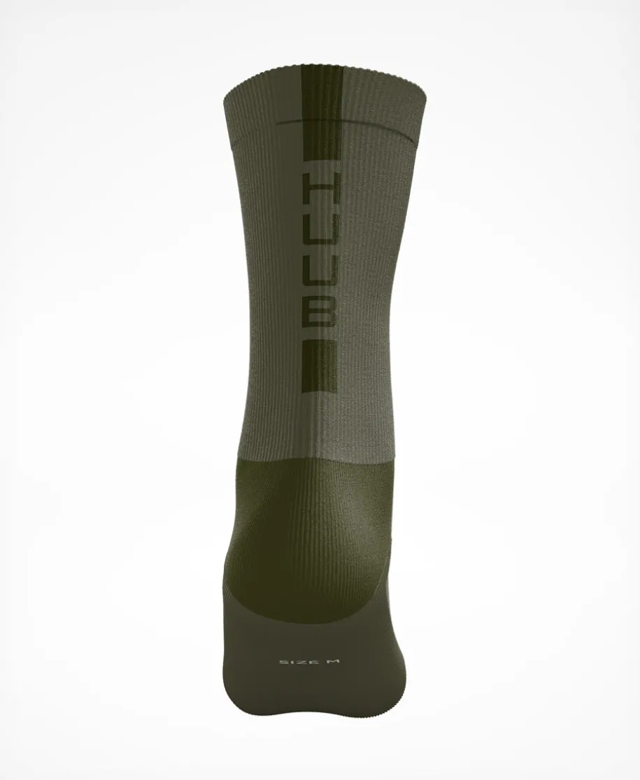 JK Cycling Sock - Olive