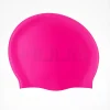 Long Hair Swim Cap - Neon Pink