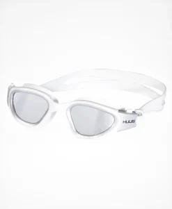 Mirage Swim Goggle - White / Silver Mirror