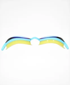 Pinnacle Air Seal Swim Goggle - Aqua/Fluo Yellow