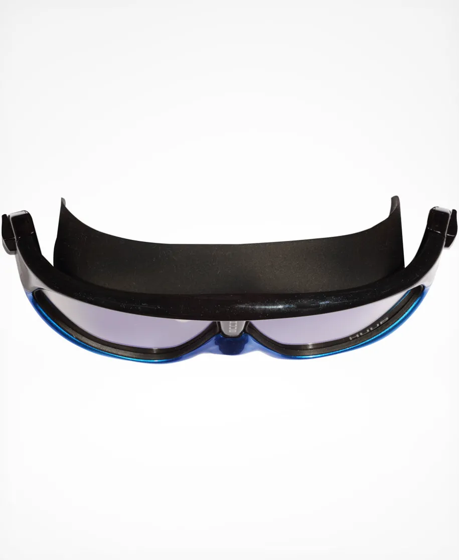 Ryft Open Water Swim Mask Black / Photochromic - Blue Mirror Lens