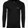 Seamless Long Sleeve Top Black - Men's