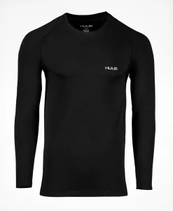 Seamless Long Sleeve Top Black - Men's