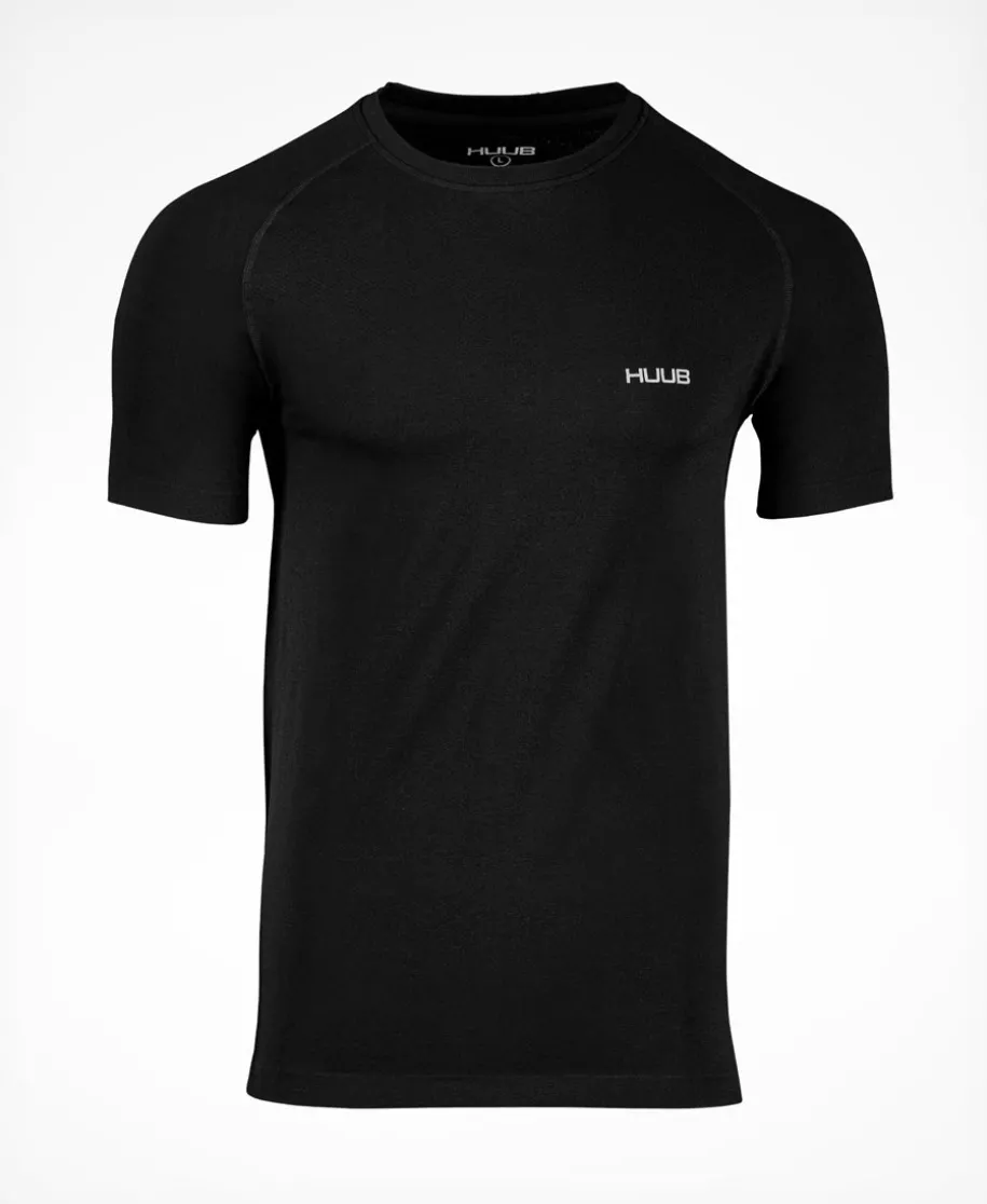 Seamless Short Sleeve Top Black - Men's