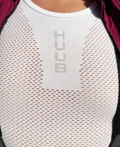 Seamless Thermal Knit Baselayer - White
