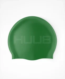 Silicone Swim Cap - Forest Green