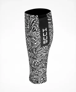 3:Sixteen Aero Calf Sleeve™ - Black/White (pair)