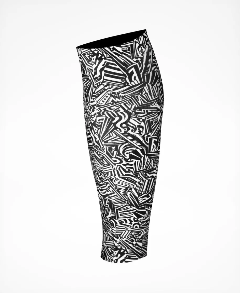 3:Sixteen Aero Calf Sleeve™ - Black/White (pair)