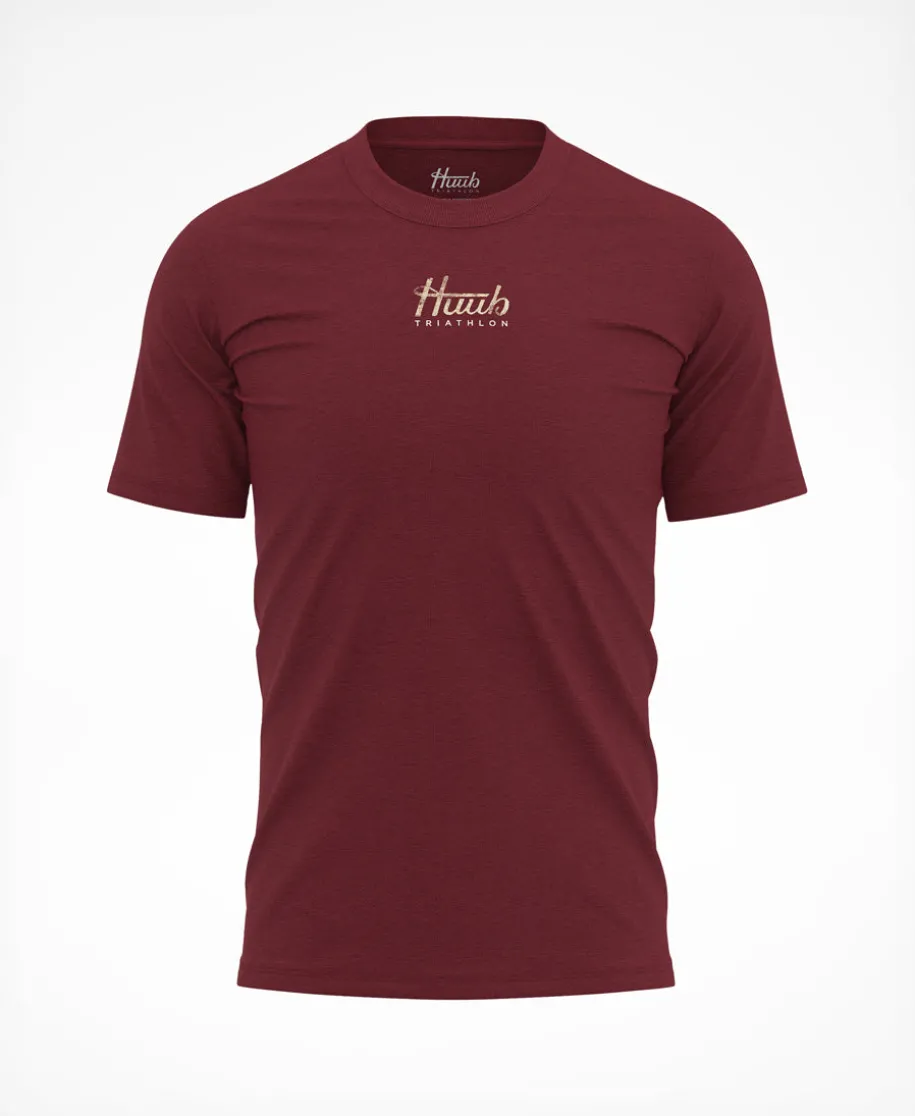 Tri Or Die T-Shirt Maroon