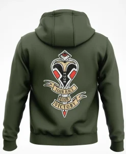 Your Race, Your Victory' Hoodie - Green